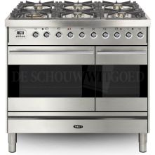 Boretti VPS946IXG fornuis gasoven roestvrijstaal