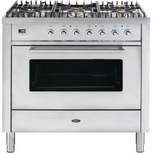Boretti VT95IXBP fornuis roestvrijstaal