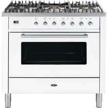Boretti VT95WTBP fornuis wit
