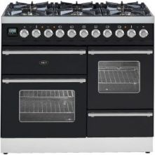 Boretti VXG104ZW fornuis zwart