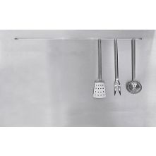 AWL120 - BORETTI achterwand met lepelstang - 120 breed