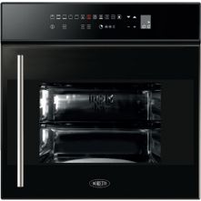Boretti BPOD60ZWGL inbouw oven met draaideur - zwart glas