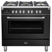 Boretti CFBG901ZW3 gas fornuis - zwart