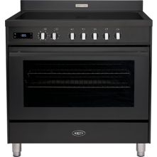 Boretti ML9015IFSMAT inductie fornuis - volledig antraciet