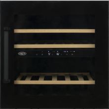 Boretti MLWC60ZW inbouw wijnkoelkast - nis 60 cm - zwart
