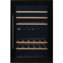 Boretti MLWC88ZW inbouw wijnkoelkast - zwart - nis 88 cm.