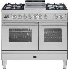 Boretti VFP104IX fornuis roestvrijstaal