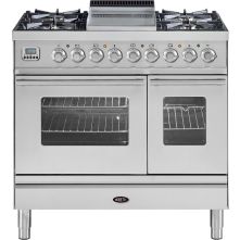 Boretti VFP94IX fornuis roestvrijstaal