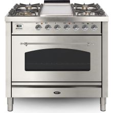 Boretti VFPNR93IX rvs fornuis