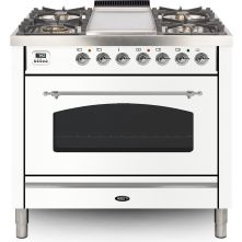 Boretti VFPNR93WT wit fornuis