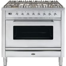 Boretti VT96IX BP fornuis - butaan/propaan gas - rvs - outlet