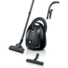 Bosch BGL38BA2H zwarte stofzuiger - Serie 4, Stofzuiger met zak