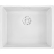 Caressi CAGRPP50WH-FL spoelbak wit - vlak inbouw