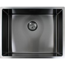 Caressi CAPP50R10GM gun metal spoelbak - opbouw/onderbouw/vlakinbouw