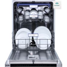 Etna VW743NC stille inbouw vaatwasser met besteklade