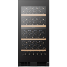 Etna WKV584 wijnkoelkast - zwart glas