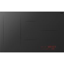 Etna KIF880DS inbouw inductie kookplaat - matzwart - 80 cm. breed