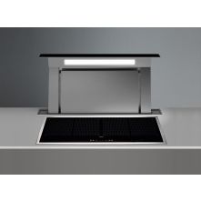 Falmec DOWN90D3BL downdraft afzuigkap - zwart glas - 90 cm breed - motorloos