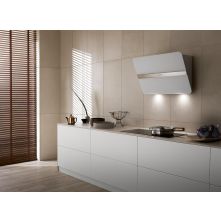 Falmec FLIPP55W wand afzuigkap - wit glas - 55 cm breed
