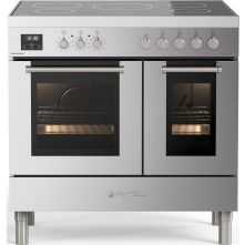 Fratelli MI2920I5FEMIXCR inductie fornuis - roestvrijstaal - dubbele oven