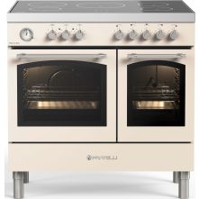 Fratelli VE2920I5FEMIVCR inductie fornuis - 2 ovens - klassiek - ivoor/creme