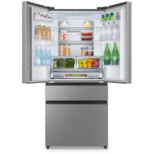 Hisense RF540N4SBI2 rvs-look side-by-side koelkast