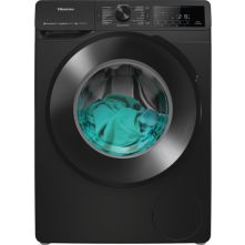 Hisense WF3V843BB/BLX zwarte wasmachine - 1400 toeren en 8 kg.
