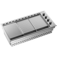 Ilve HBBQ100 inbouw gas barbecue 