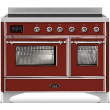 ILVE MDI106NE3/BU inductie fornuis - 100 cm breed - rood