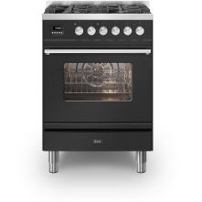 Ilve P06WE3/MG fornuis mat grafiet - 60 cm. breed