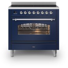 ILVE PI096NE3/MB inductie fornuis - 90 cm. - blauw