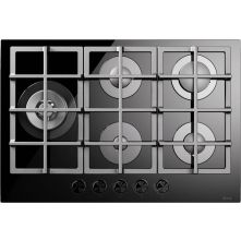 Ilve HCG75SCK/BK kookplaat inbouw zwart - 75 cm. breed