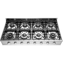 Ilve HCP1208D/SS kookplaat inbouw rvs - 120 cm. breed