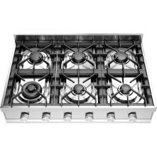 Ilve HCP906D/SS kookplaat inbouw rvs - 90 cm. breed