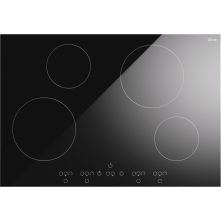 Ilve KHVI75TC kookplaat inductie inbouw zwart - 75 cm. breed
