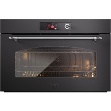 Ilve OV91SNT3/MGC inbouw oven - mat grafiet/chroom - 90 cm. breed