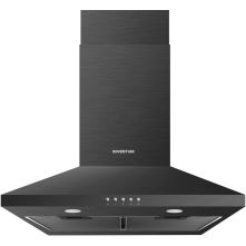 Inventum AKP6000ZWA zwarte schouw model afzuigkap