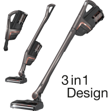 Miele Triflex HX2 PRO steel stofzuiger - accu - zakloos