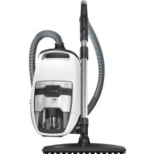 De Miele Blizzard Comfort XL Powerline is een zeer degelijke slede stofzuiger uitgevoerd zonder zak met omvangrijk pakket accessoires voor vrijwel elk reinigingsprobleem. Deze stofzuiger is standaard voorzien van een brede parketborstel, een telescopisch