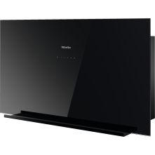 Miele DA9092W Screen wand afzuigkap - zwart glas - verticaal model