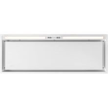 Novy 26080 inbouw afzuigkap - Vision - wit glas - 90 cm. breed
