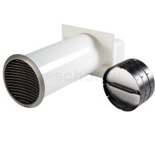 Novy 906425 muurdoorvoer kit voor plat kanaal