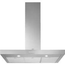 Pelgrim BSK962RVS wand rvs afzuigkap - 90 cm. breed