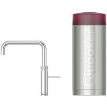 Quooker COMBI+ Fusion Square CHROOM - kokend water kraan