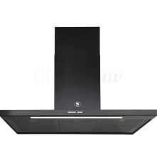 Steel EKL100 NF wand afzuigkap - Enfasi-serie - All-Black