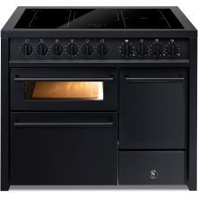 Steel EQ10FFF-5FI NF Enfasi inductie fornuis zwart - All Black serie