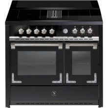Steel X10FF-4FIKW fornuis met afzuiging