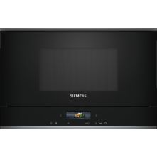 Siemens BF722L1B1 inbouw magnetron - linksdraaiend - zwart