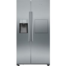Siemens KA93GAIEP side-by-side koelkast - rvs - met minibar en ijsdispenser