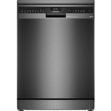 Siemens SN25EC20BE vrijstaand vaatwasser - blacksteel